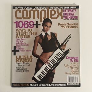 Complex Magazine Holiday Wish-book 2005/2006 Laisla Maria /Marc Buyers Guide